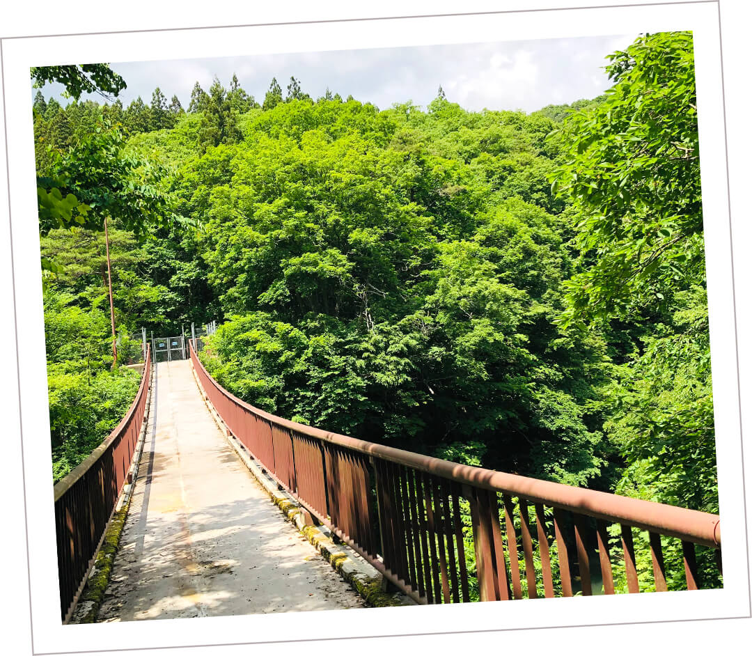 岩谷観音橋&マタギ小屋